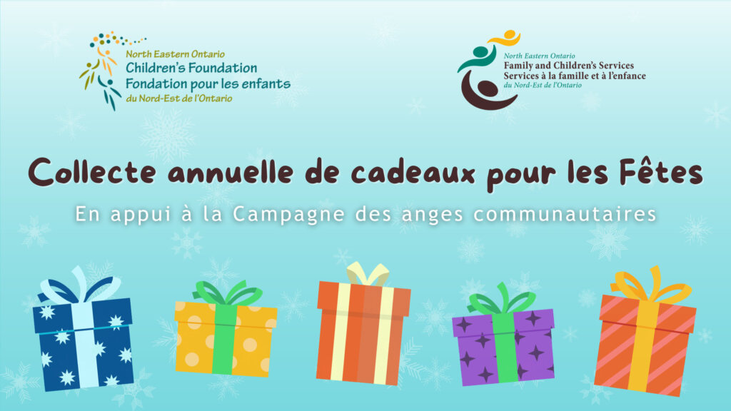 Collecte annuelle de cadeaux pour les fêtes en appui à la campagne des anges communautaires