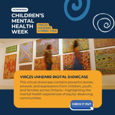 CMHO Voices Unheard Showcase Graphic