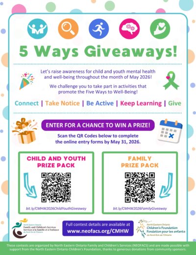 5 Ways Giveaways flyer