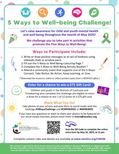 5 Ways Challenge Flyer
