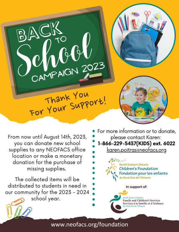 Back to School Campaign Flyer