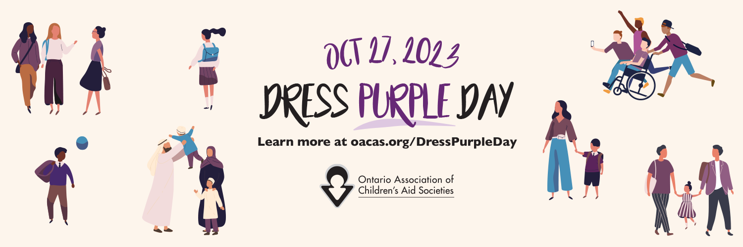 October 27, 2023 Dress Purple Day