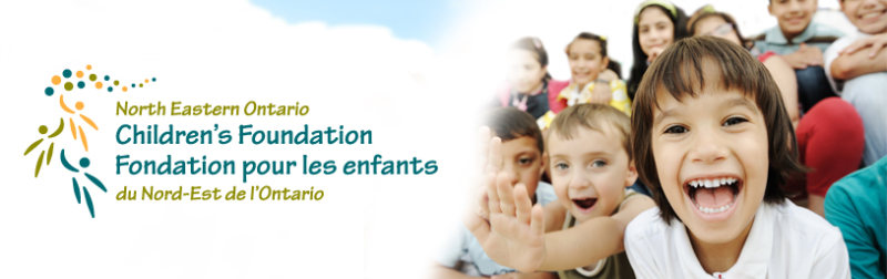 North Eastern Ontario Children's Foundation Logo Header Image